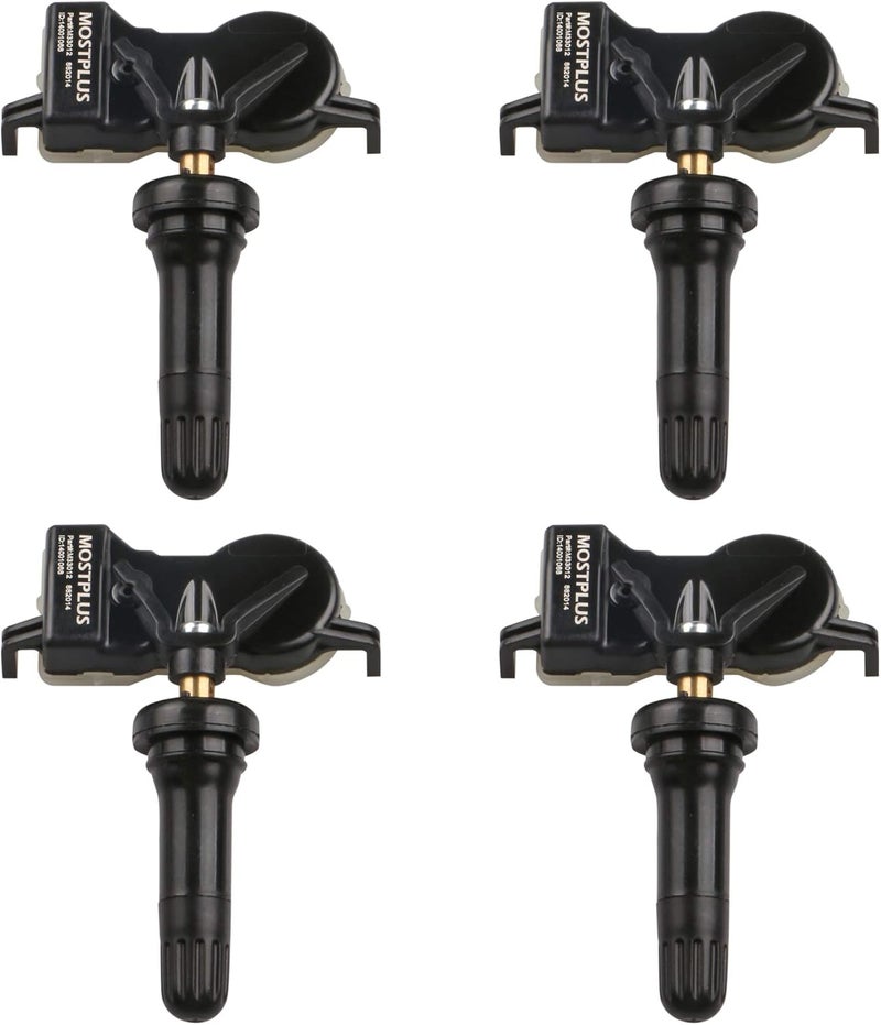 MOSTPLUS Tire Pressure Monitoring System Sensor (TPMS) Set of 4 for 2016-2019 Dodge Jeep Chrysler - Image 1