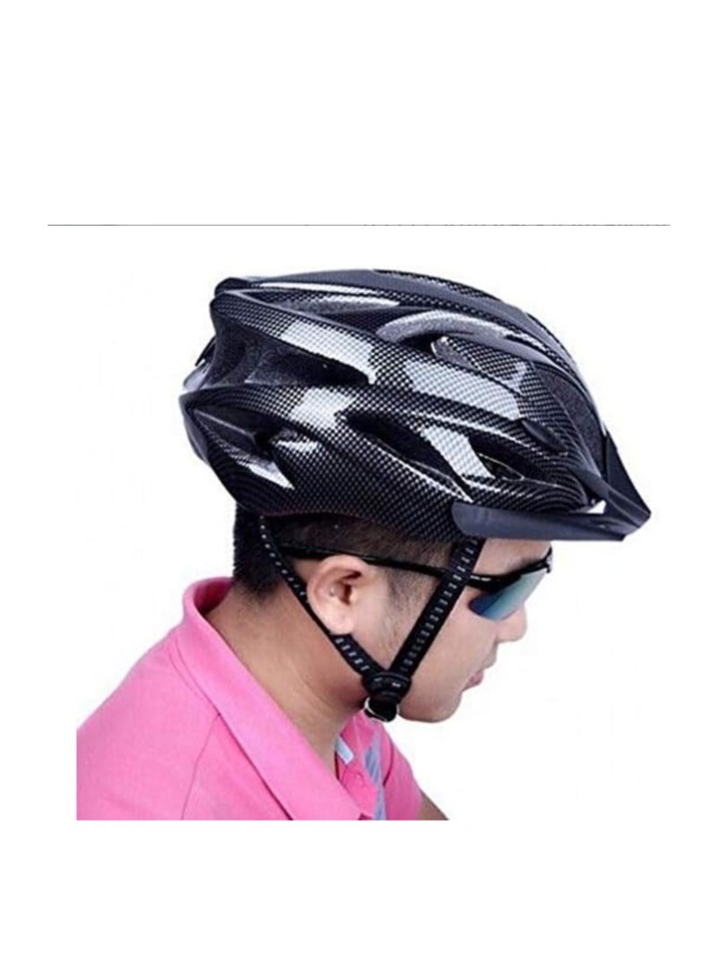 OASIS-TH Adult Bicycle Scooter Helmet Universal Adjustment Black - Image 2