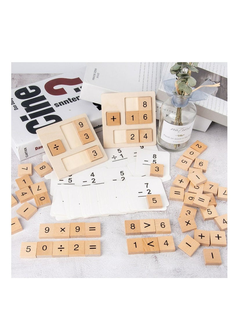 Factory Price Wooden Pegged Maths toys for Kids, Mathematical Learning & Education toys for 3 to 10 Year kids, Gift for Kids Montessori toys - Image 4