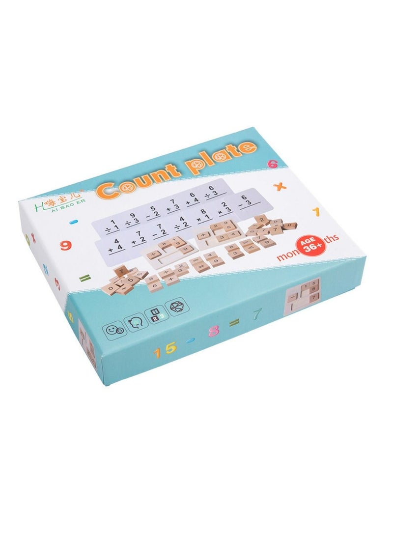 Factory Price Wooden Pegged Maths toys for Kids, Mathematical Learning & Education toys for 3 to 10 Year kids, Gift for Kids Montessori toys - Image 3