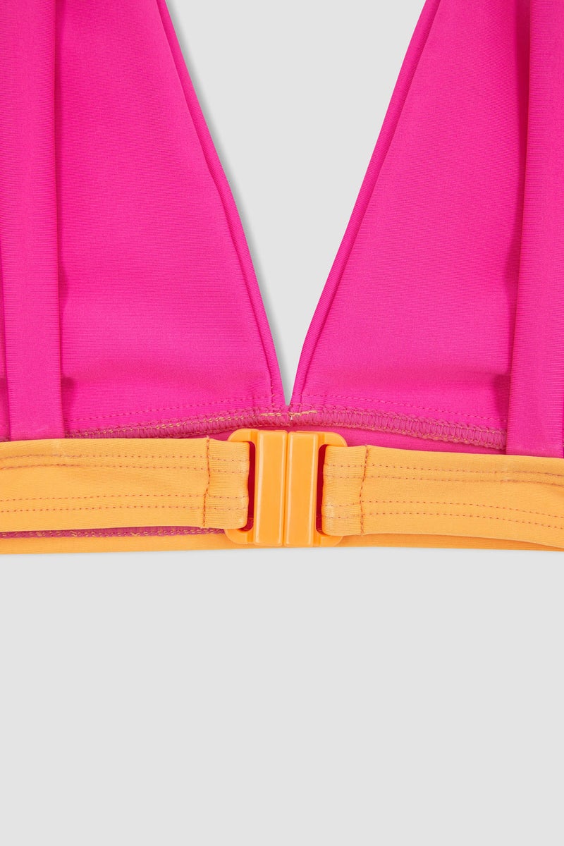 DeFacto Pink Girl 2 piece Woven Bikini Casual - Image 4