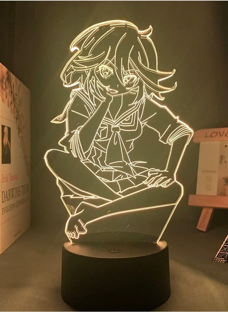 althiqahkey - Large Size One Punch Man Garou LED Night Light for Bedroom Decor Nightlight Birthday Gift Anime 3D Lamp Garou One Punch Man - Image 1