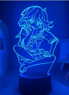 Large Size One Punch Man Garou LED Night Light for Bedroom Decor Nightlight Birthday Gift Anime 3D Lamp Garou One Punch Man