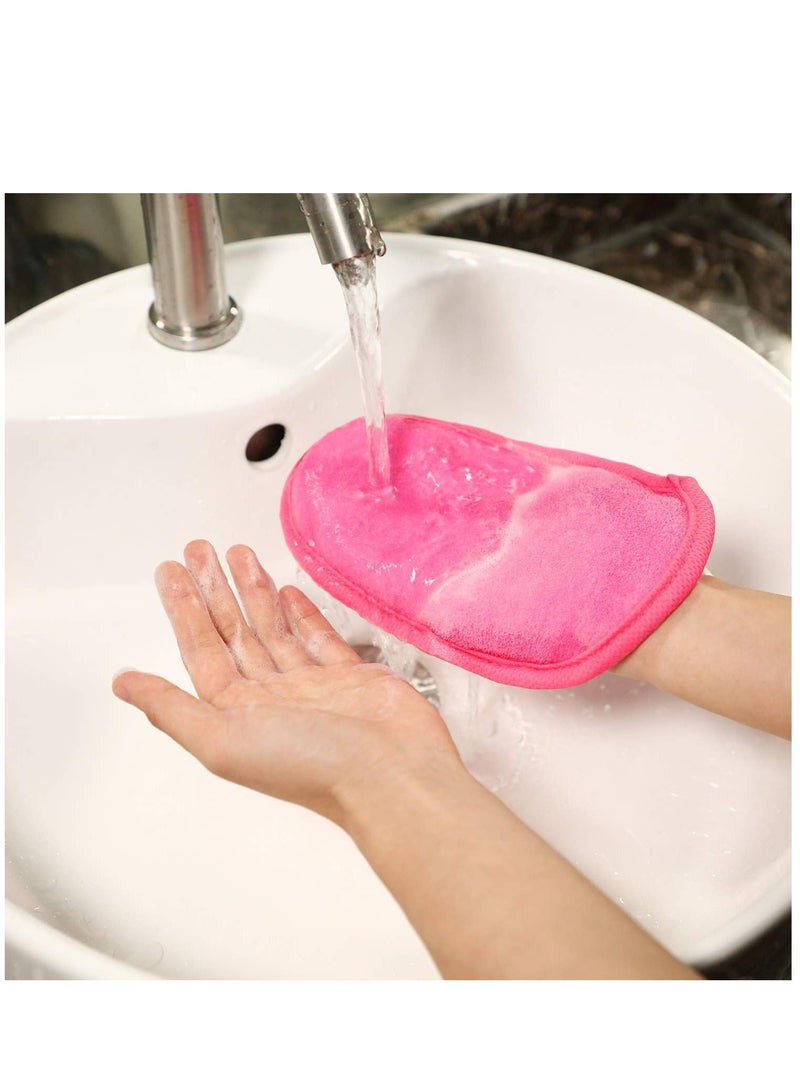 Glove Exfoliator, Loofah Exfoliating Bath Body Scrubbing Mitt Shower Exfoliator Dead Skin Cell Remover for Spa Massage Deep Cleaning and Healthy Smooth - Image 5