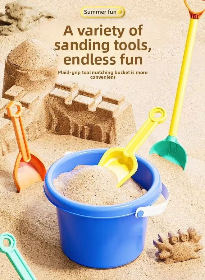 NAYIV Beach Toys Set 32PCS Beach Toy Kit with Sand Bucket Shovels Sand Molds Water Wheel Beach Tool Kit for Beach Travel Bucket Watering Can Molds Fun Beach Sand Toys Sandbox Toys Kids Sandcastle Construction Kit for Kids Ages 3-13 - Image 5