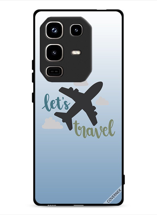 Covernex Infinix Note 50 Pro 4G Protective Case Cover Lets Travel - Image 1