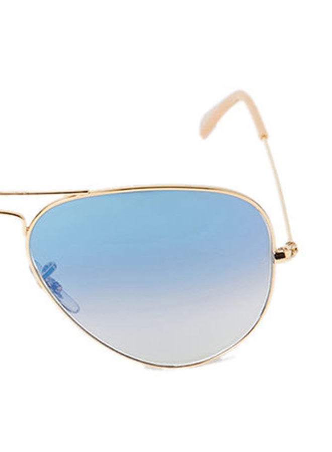 راي بان نظارة شمسية بإطار آفياتور - طراز 0RB3025 - مقاس العدسة: 58 مم - لون ذهبي للجنسين - Image 5