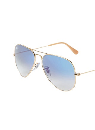 Unisex Aviator Sunglasses - 0RB3025 - Lens Size: 58 mm - Gold - view 3