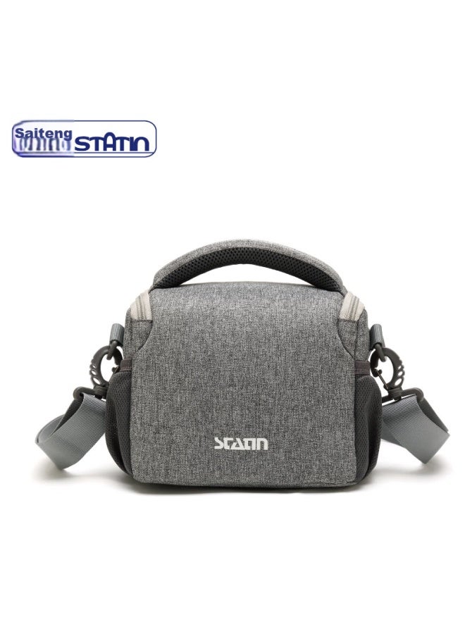 Saiteng Saiten Kb12c حقيبة كاميرا ميكرو عدسة واحدة ببطارية واحدة، قماش سميك، مقاوم للبلى، مقاوم للماء، مناسبة لـ Sony A7، Canon R Series، Fuji وغيرها - Image 1