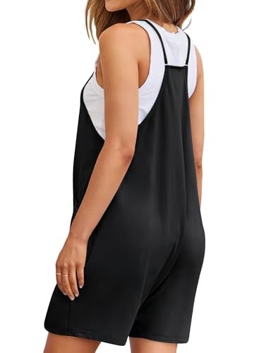 Buauty Women's Casual Rompers Summer Sleeveless Jumpsuits - Image 2