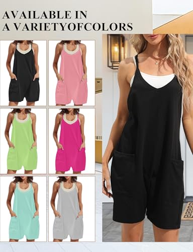 Buauty Women's Casual Rompers Summer Sleeveless Jumpsuits - Image 5