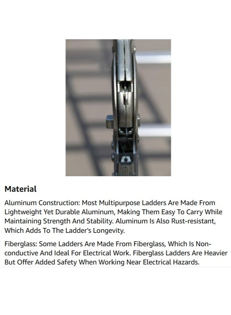 Multipurpose Ladder 3.7 Meter 12 Steps  - Image 3