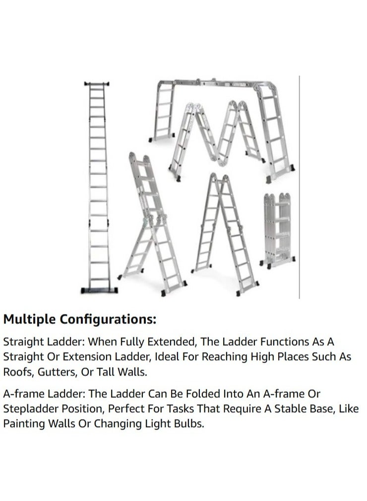 Multipurpose Ladder 3.7 Meter 12 Steps  - Image 4