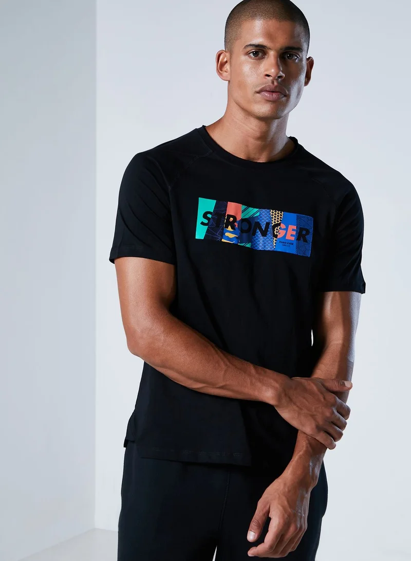 HRX by Hrithik Roshan Bio-Wash T-Shirt