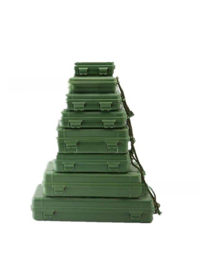 Strong Light Flashlight Plastic Packaging Box Hardware Universal Accessories Tool Box, LED Multi-purpose Direct Sales-Color:Green 6.  - Image 3