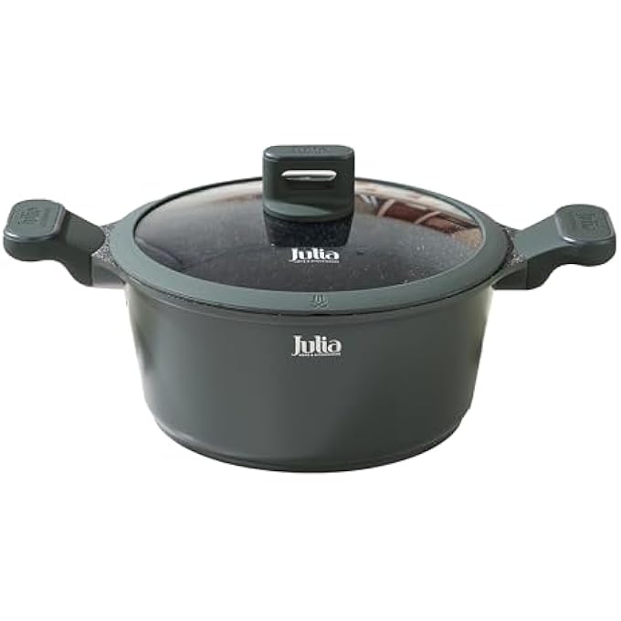 Julia ElitePro Casserole With Lid 20 Cm Size Green - Image 1