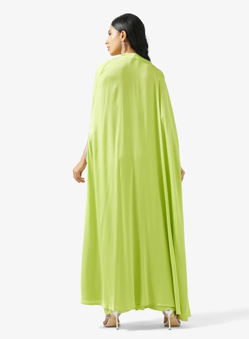 Golden Apple Silk 3PCS Set Dress