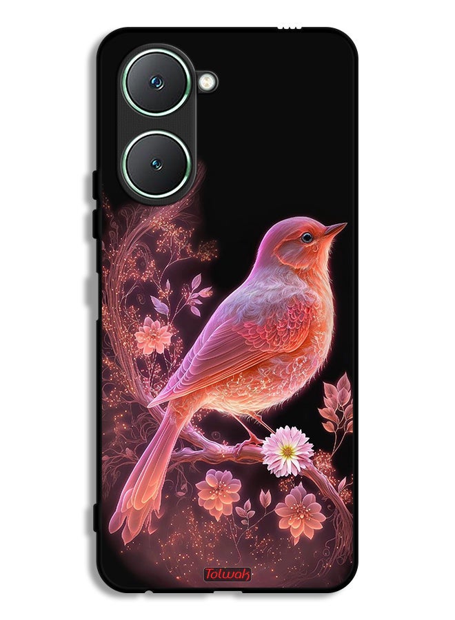 Tolwak Vivo Y18i 4G Protective Case Cover Cute Bird Art - Image 1