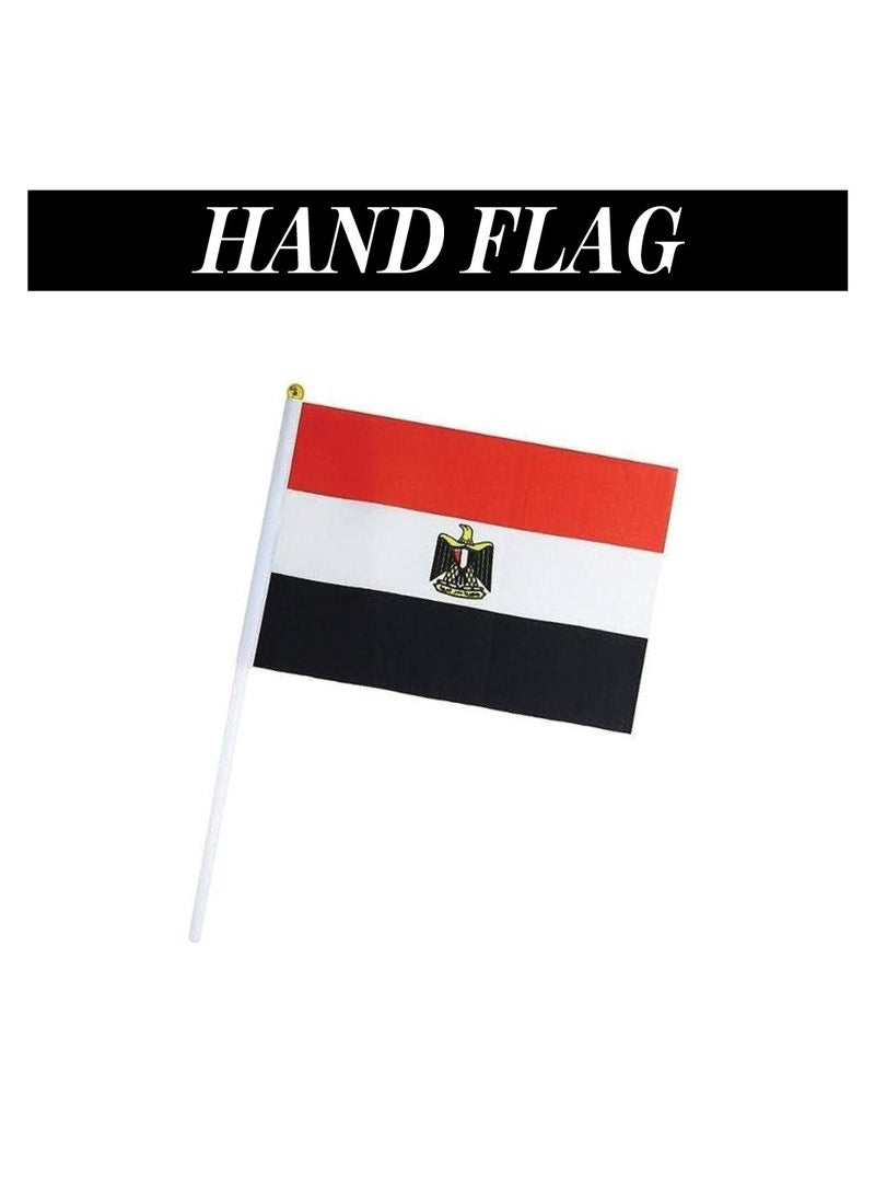 Generic - Egypt Sports Combo Pack - Gifts for Sports Fan - Cap - Scarf - Flag - Flag Pin - Drawstring Bag - Image 1