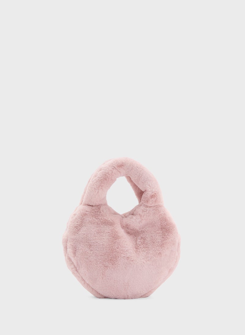 Skinnydip London Fluff Heart Tote Bag - Image 2