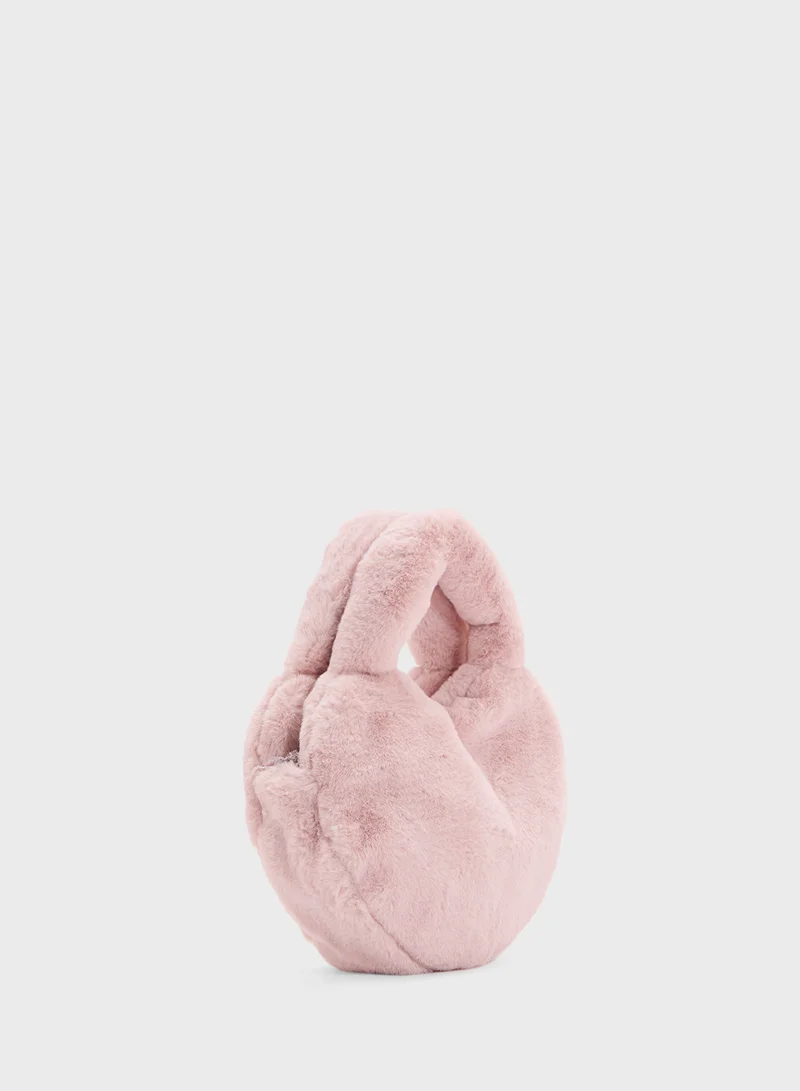 Skinnydip London Fluff Heart Tote Bag