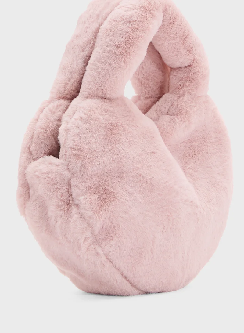Skinnydip London Fluff Heart Tote Bag