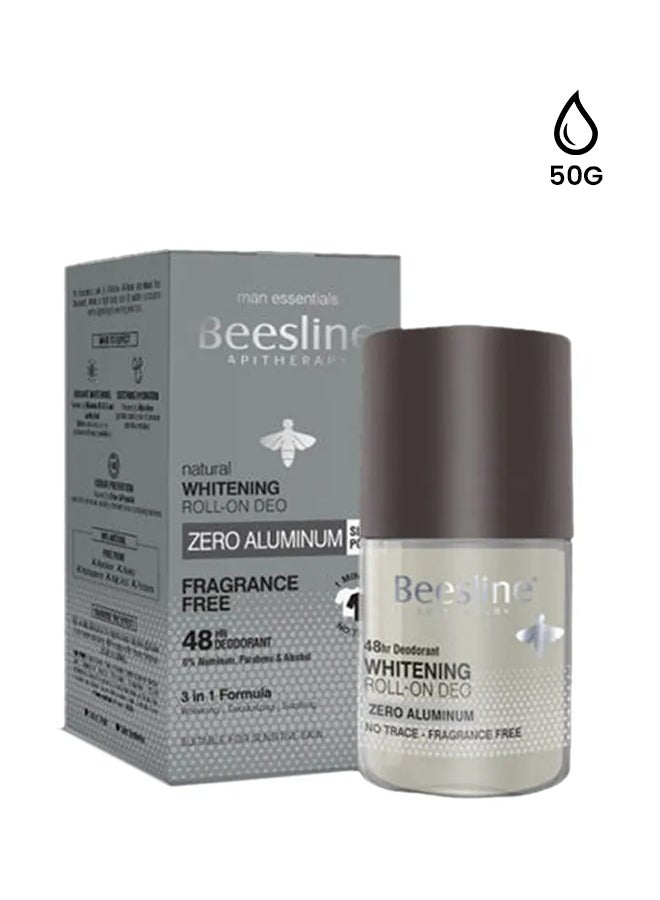 Beesline Whitening Roll On Zero Aluminum Deodorant 70ml - Image 1