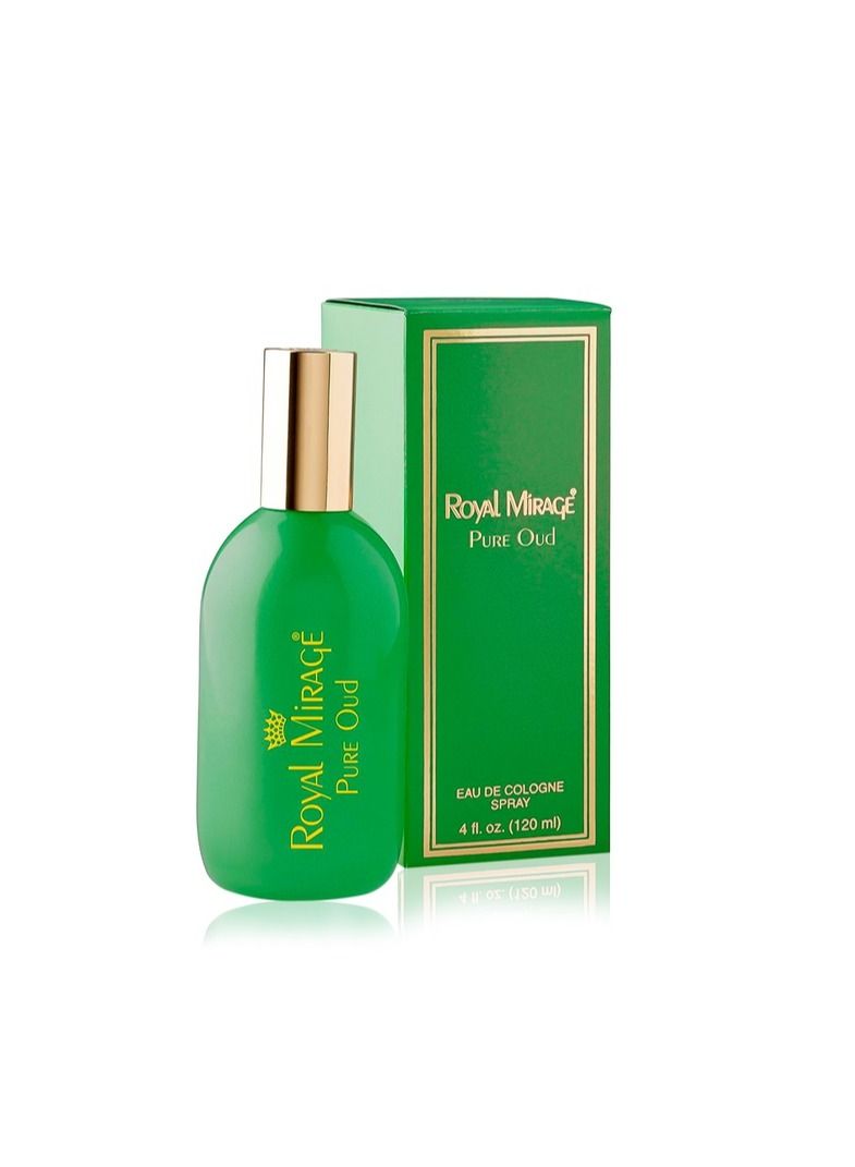 Royal Mirage 120ml EDC Spray Pure Oud - Image 1