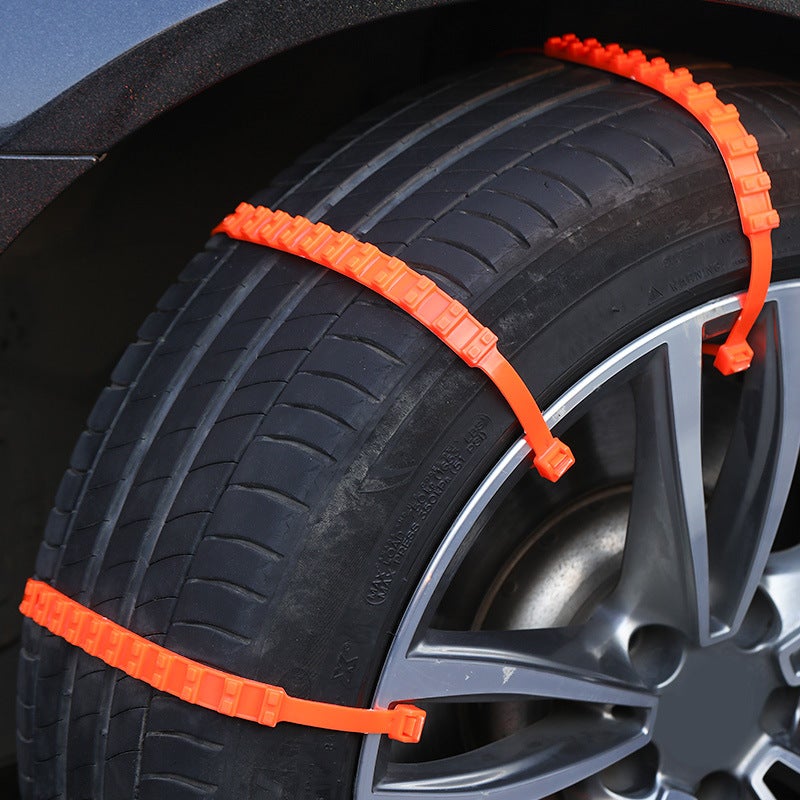 Car Snow Chain Car Suv Universal Snow Non-Slip Tie Adjustable Nylon Tire Snow Chain - Image 3