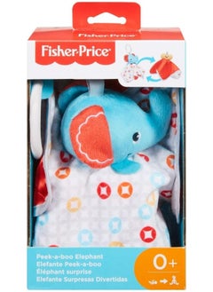 Fisher-Price Fisher-Price Newborn Peek-A-Boo Plush, Multi-Colour 