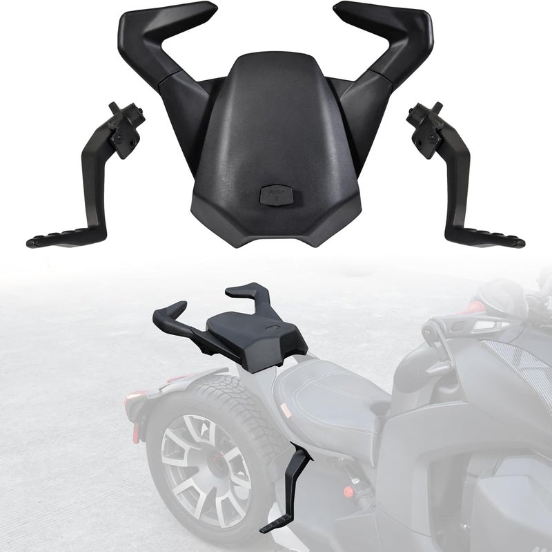 VEISUTOR مقعد الركاب الخلفي VEISUTOR 2-Up مع دعامات للأقدام لسيارات Can-Am Ryker جميع الطرازات - Image 1