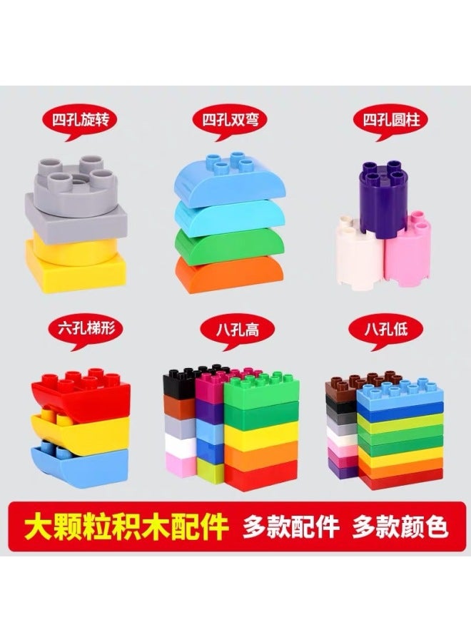 Direct Universal Compatible Large Particle Building Block Accessories Parts Basic Parts Bulk Building Block Toys - Image 3