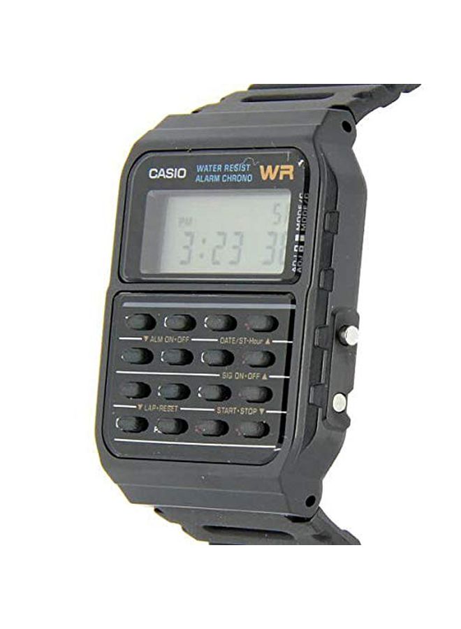 CASIO Men Water Resistant Digital Watch CA-53W-1ZDR - 35 mm - Black - Image 4
