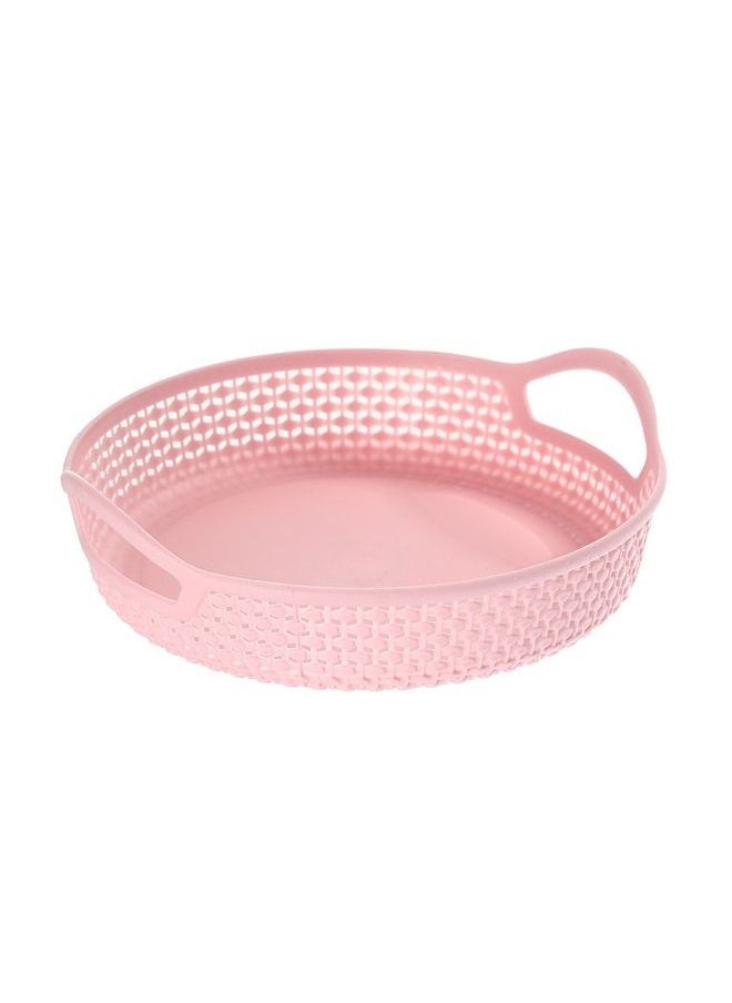 Yonovo Round Plastic Basket 4 Piece Multicolour |Storage & Organization|Containers|Shelf Baskets|Pantry Storage Boxes for Organizing|Cabinets bin| Bathroom Storage  - Image 2
