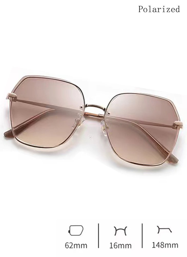Chomel - Fashion High-Definition Nylon Lens Sunglasses For Women's High-End Elegant Anti-Ultraviolet Anti-Blue Light - Image 1