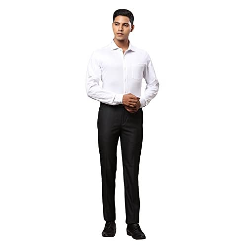 Raymond Black Trouser (Size: 34)-RMTS02828-K8 - Image 5