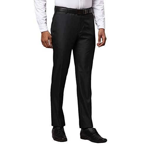 Raymond Black Trouser (Size: 34)-RMTS02828-K8 - Image 2