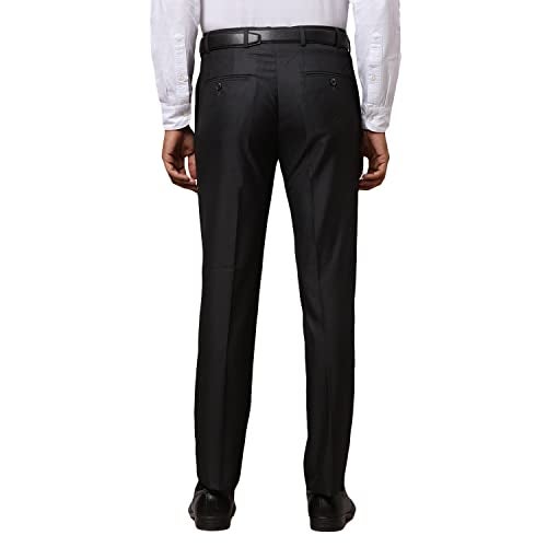Raymond Black Trouser (Size: 34)-RMTS02828-K8 - Image 4