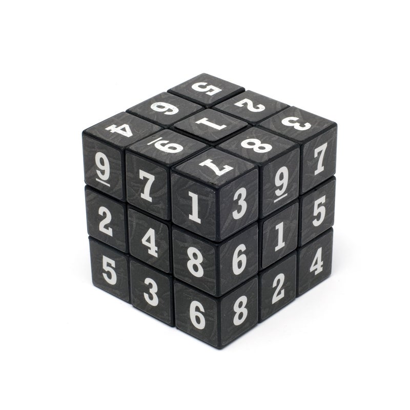 Funtime Gifts Loftus Sudoku Puzzle Cube - A Fun Portable Take On The Classic Sudoku Game - Can You Solve All 6 Sides, Multicolor - Image 1