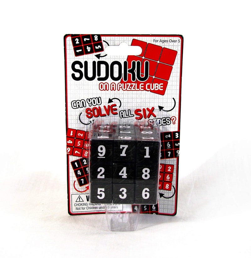 Funtime Gifts Loftus Sudoku Puzzle Cube - A Fun Portable Take On The Classic Sudoku Game - Can You Solve All 6 Sides, Multicolor - Image 2