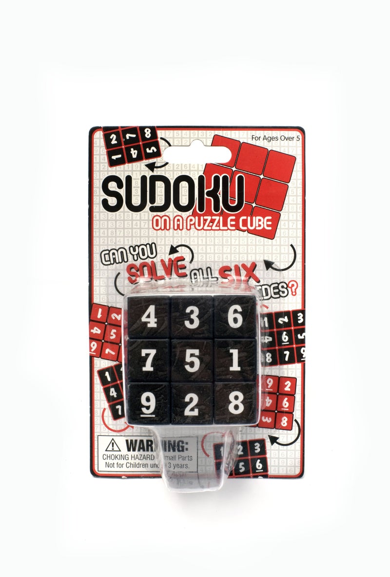 Funtime Gifts Loftus Sudoku Puzzle Cube - A Fun Portable Take On The Classic Sudoku Game - Can You Solve All 6 Sides, Multicolor - Image 3
