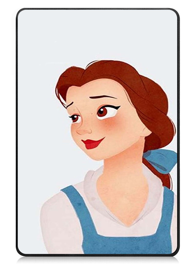 Theodor Protective Flip Case For Lenovo Xiaoxin Pad (2024) With Trifold Stand Auto Wake Sleep Shockproof Cover disney girl - Image 1