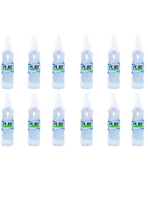 Pure Ethyl Alcohol Spray 70 ml 12pc