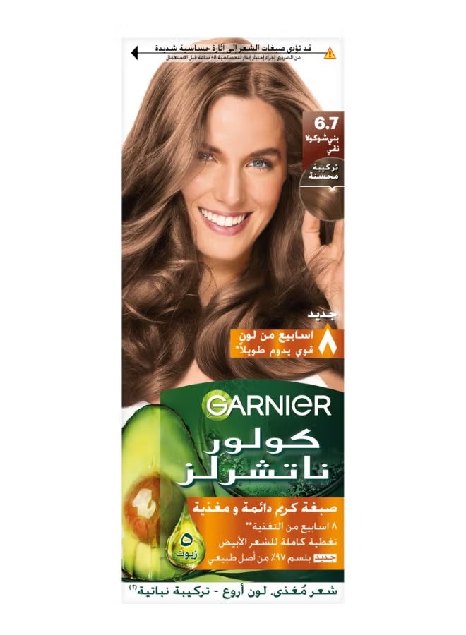 Color Naturals Permanent Hair Color 6.7 Pure Chocolate Brown