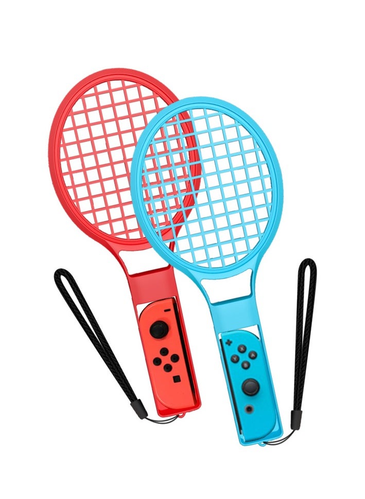 Beauenty - 10 IN 1 Game Accessory Kits For Nintendo Switch Sports 2022,For Switch Joy-Con, Mario Tennis Ace Rackets +Golf Clubs for Mario Golf Super Rush Leg Straps for Ring Fit Adventure and Chambara Game Sword - Image 1