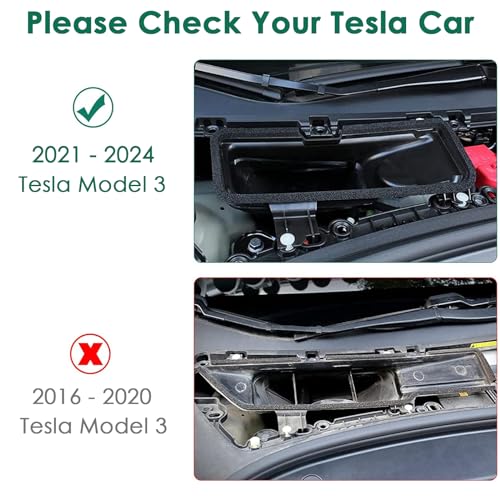 TSTESE Air Filter HEPA Replacement Accessories Compatible with Tesla Model 3 2025 2024 2023 2022 2021 Cabin Filter Kit Intake Protector Adapter Exterior HEPA Intake Filter Interior Protection - Image 2