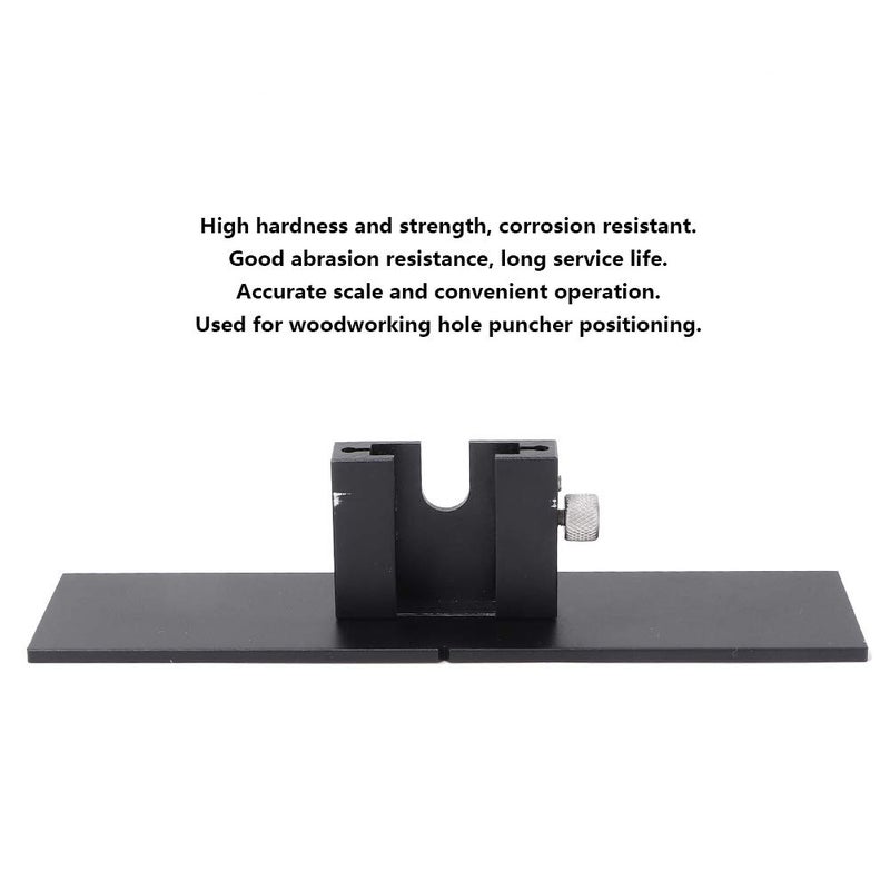 Woodworking Dowel Jig Cabinet Drawer Door Hole Drilling Guide Locator Positioning Ruler - Image 3