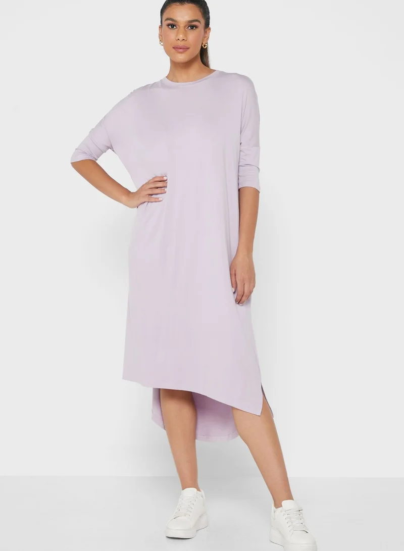 Ginger Basics Oversize Assymetric Midi Dress