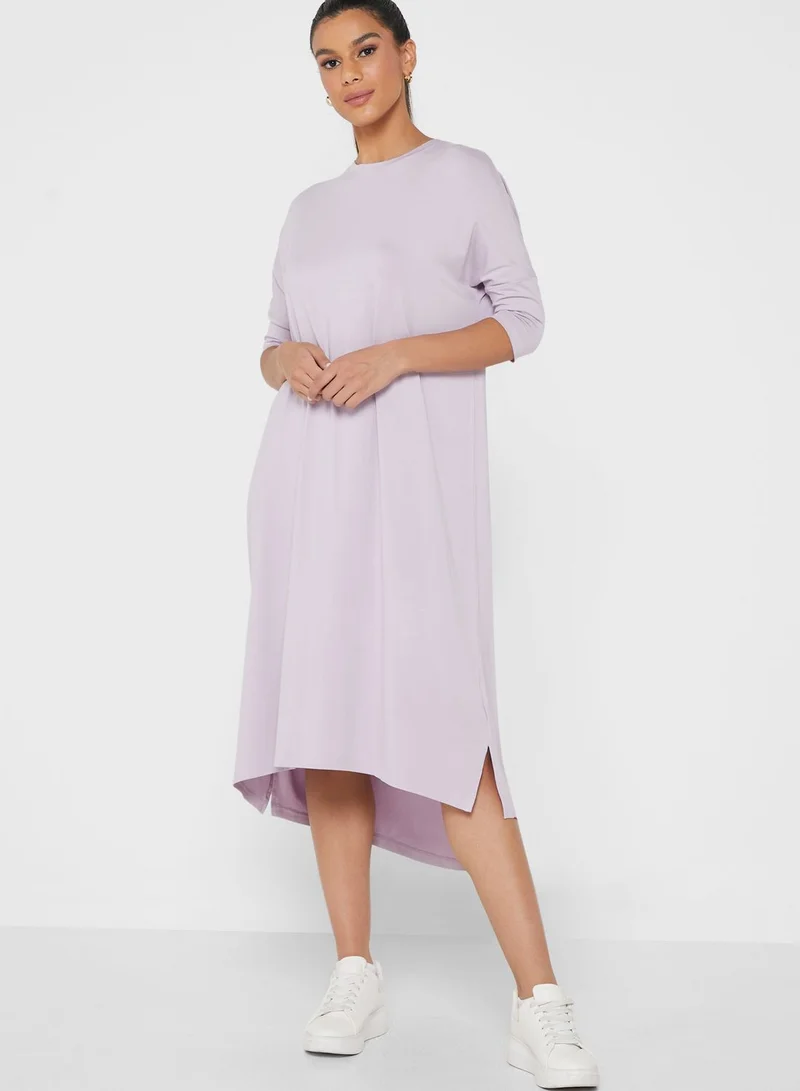 Ginger Basics Oversize Assymetric Midi Dress