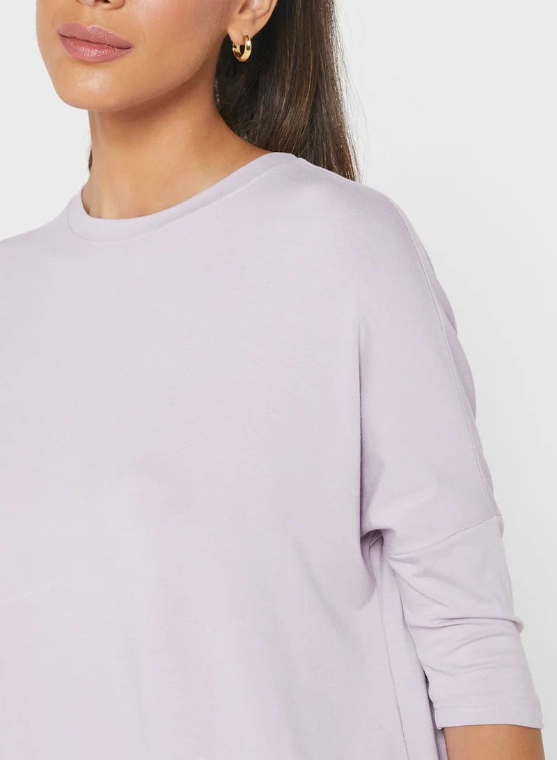 Ginger Basics Oversize Assymetric Midi Dress